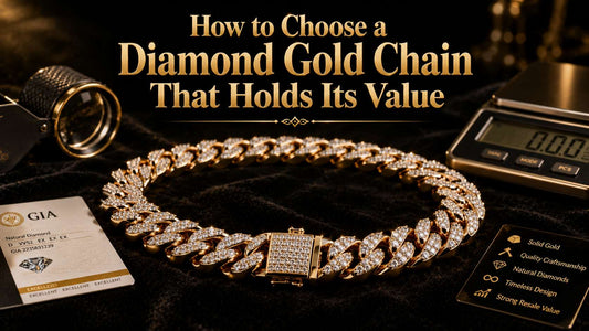 How to Choose a Diamond Gold Chain That Holds Its Value