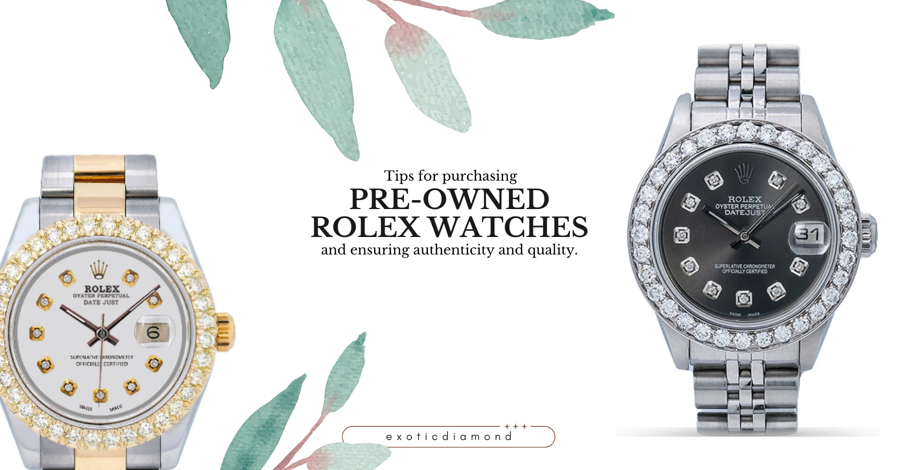 Tips for purchasing PRE-OWNED ROLEX WATCHES and ensuring authenticity and quality. ROLEX