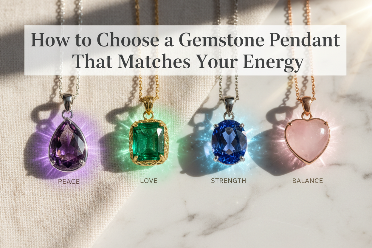 How to Choose a Gemstone Pendant That Matches Your Energy