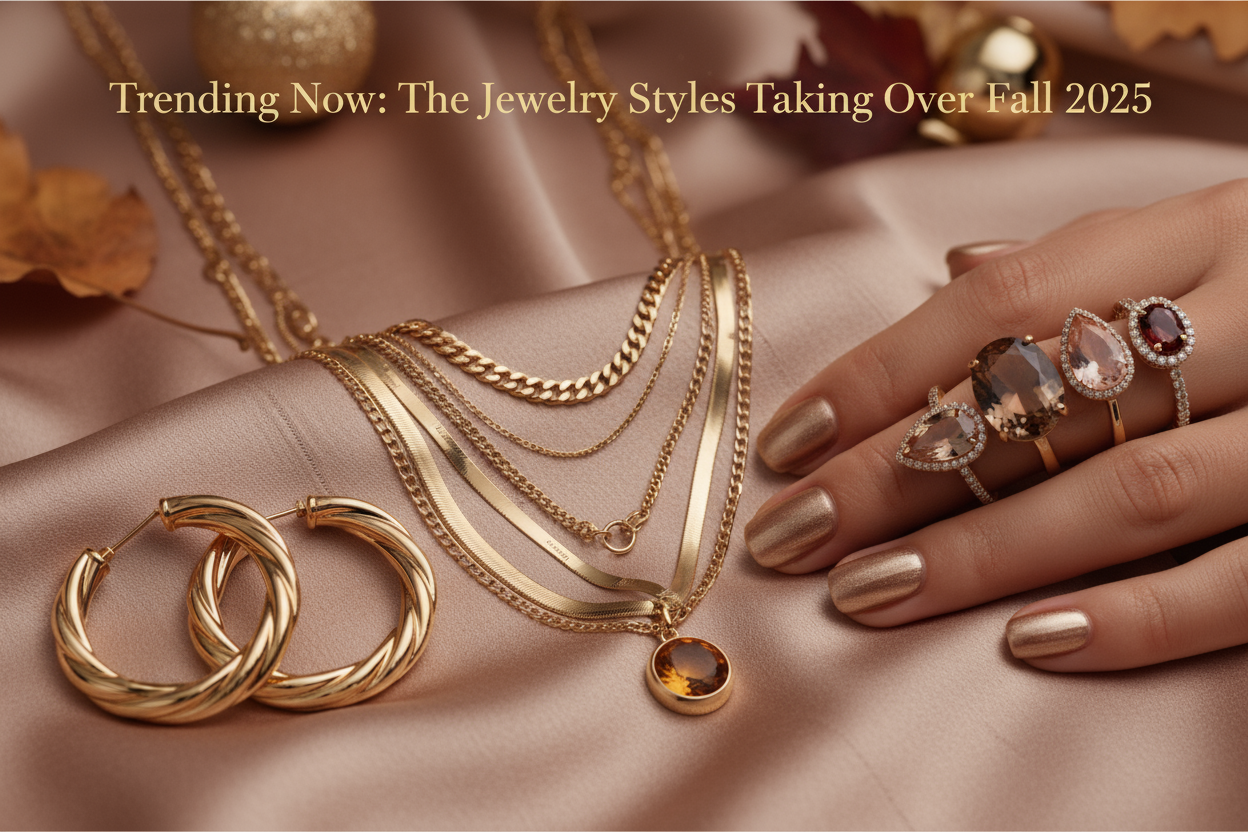 Trending Now: The Jewelry Styles Taking Over Fall 2025