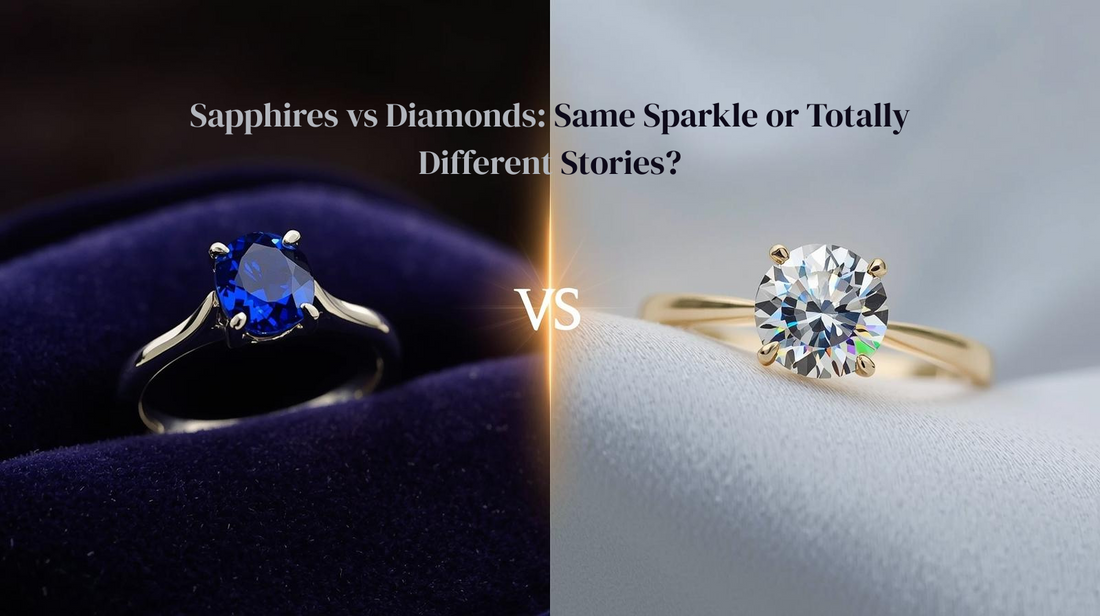 Sapphires vs Diamonds: Same Sparkle or Totally Different Stories?