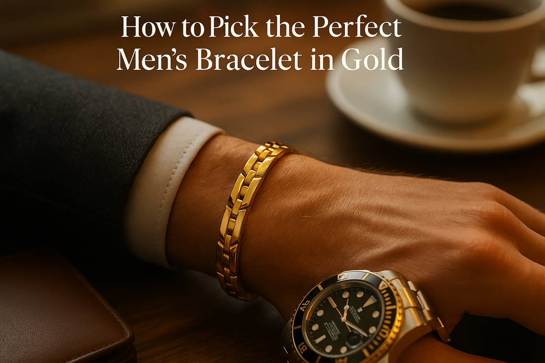 How to Pick the Perfect Men’s Bracelet in Gold