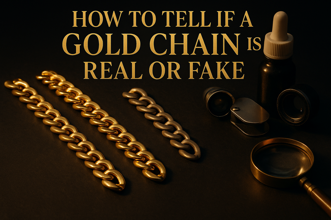 How to Tell if a Gold Chain is Real or Fake