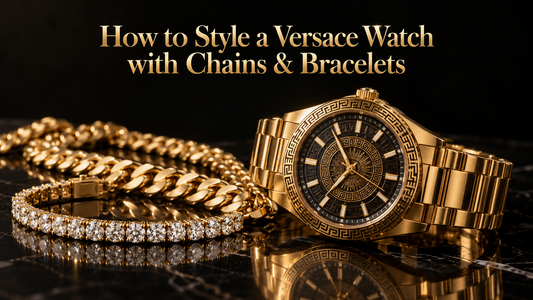 How to Style a Versace Watch with Chains & Bracelets