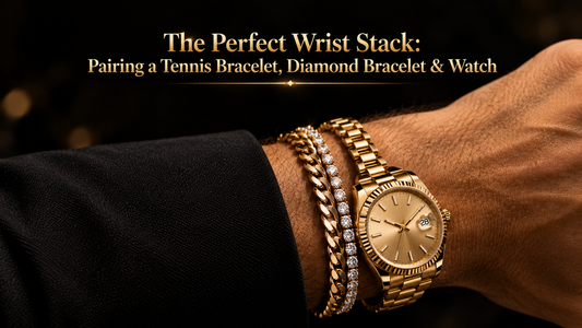 The Perfect Wrist Stack: Pairing a Tennis Bracelet, Diamond Bracelet & Watch