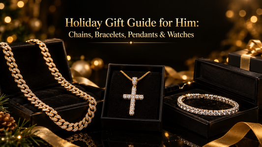 Holiday Gift Guide for Him: Chains, Bracelets, Pendants & Watches