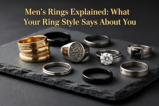 Men’s Rings Explained: What Your Ring Style Says About You