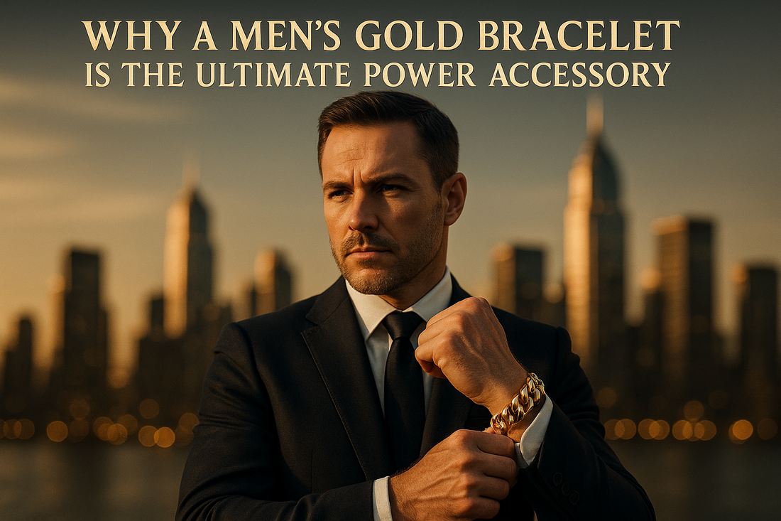 Why a Men’s Gold Bracelet is the Ultimate Power Accessory