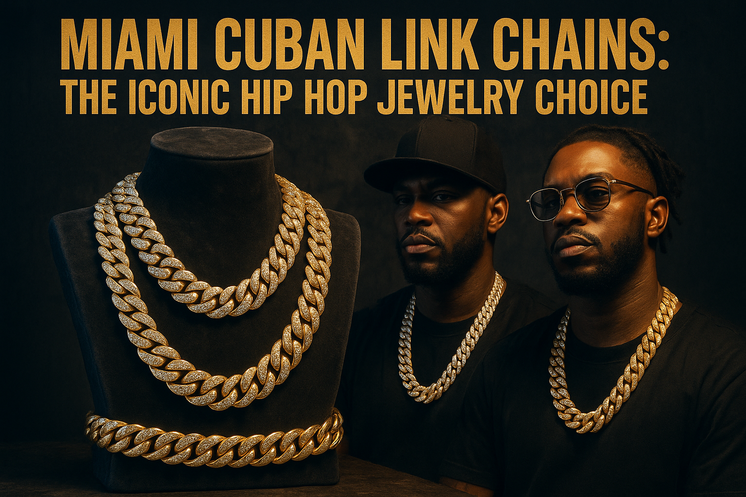 Iconic Rapper Chains Miami Cuban Link Chains: The Iconic Hip Hop Jewelry Choice β Exotic ...
