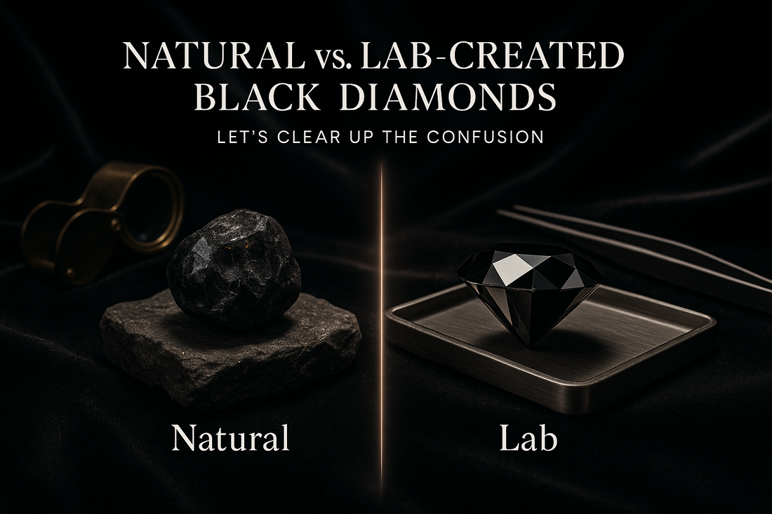Natural vs. Lab-Created Black Diamonds: Let’s Clear Up the Confusion