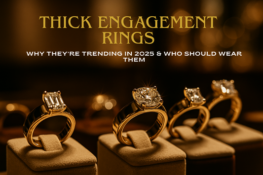 Thick Engagement Rings: Why They’re Trending in 2025 & Who Should Wear Them