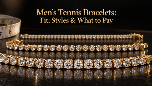 Men's Tennis Bracelets: Fit, Styles & What to Pay