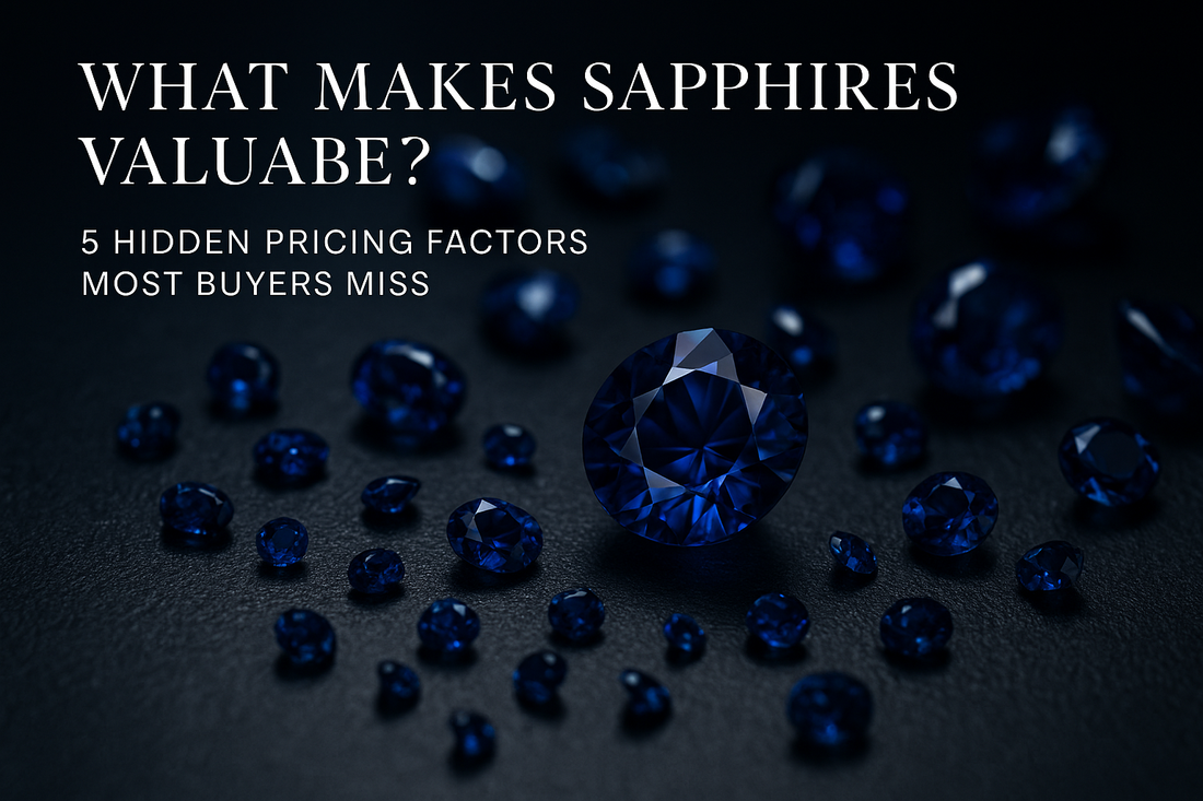 What Makes Sapphires Valuable? 5 Hidden Pricing Factors Most Buyers Miss