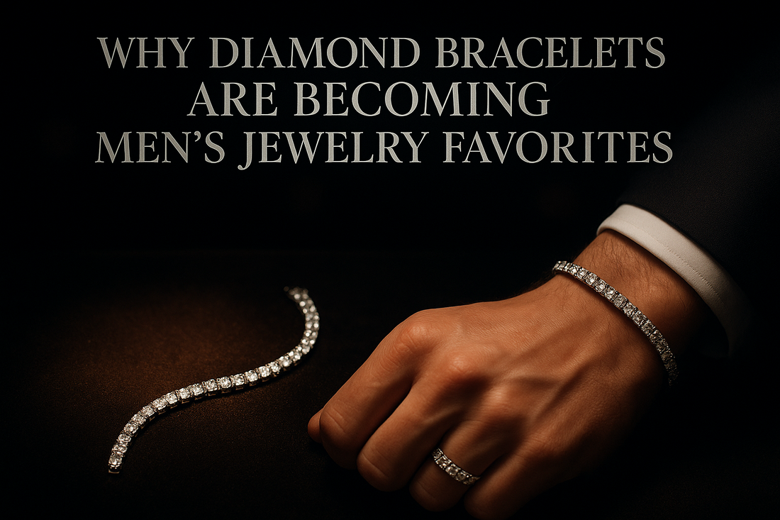 Why Diamond Bracelets Are Becoming Men’s Jewelry Favorites