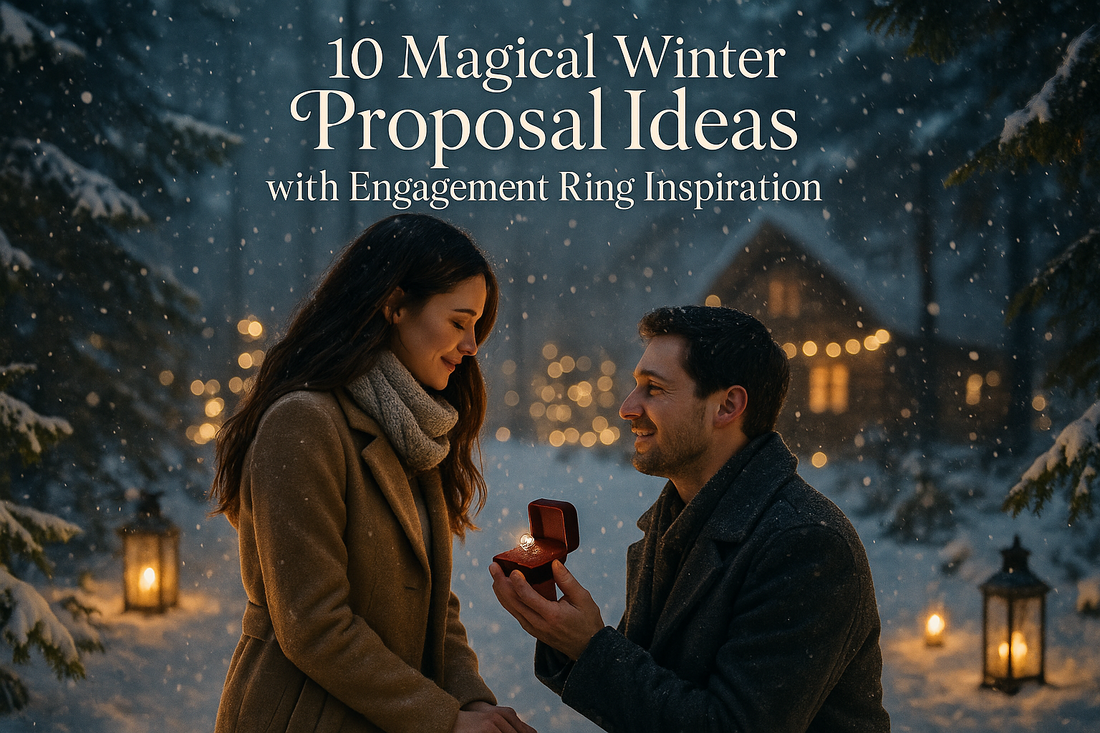 10 Magical Winter Proposal Ideas with Engagement Ring Inspiration ...