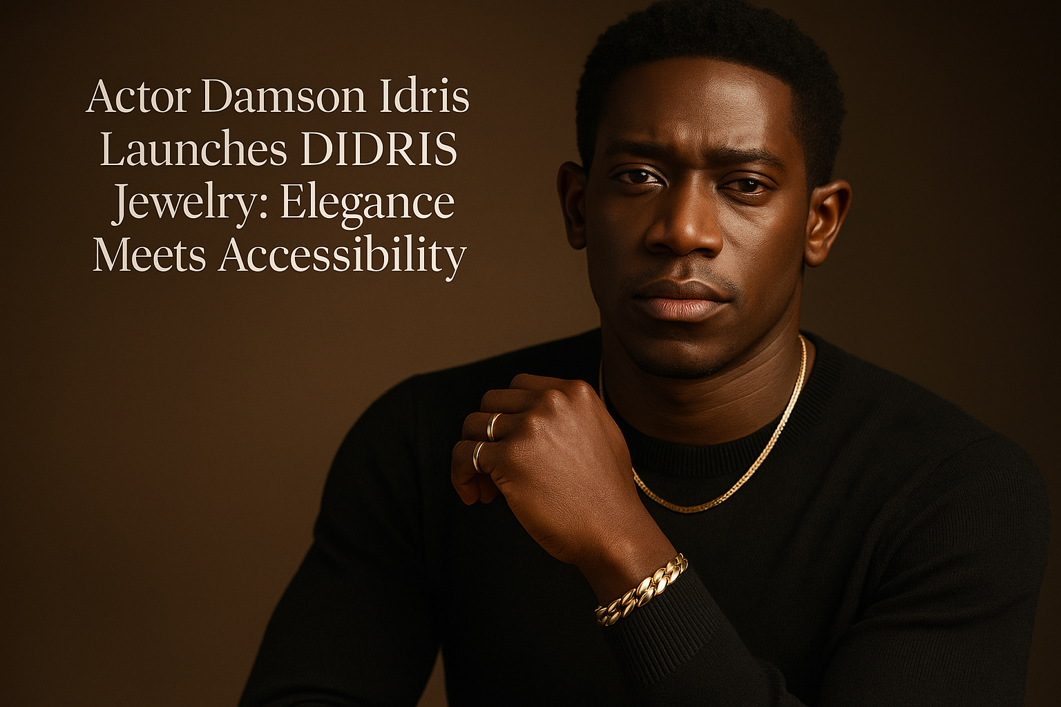 Actor Damson Idris Launches DIDRIS Jewelry: Elegance Meets Accessibili ...