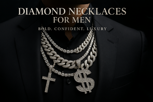 Diamond Necklaces for Men: Bold, Confident, Luxury