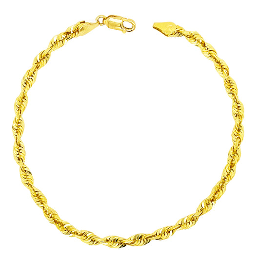SOLID ROPE BRACELET 6.50 GM