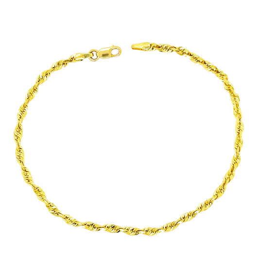 SOLID ROPE BRACELET 3.70 GM