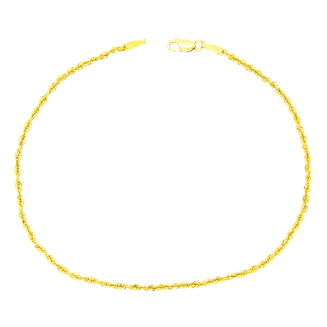 HOLLOW ROPE BRACELET 1.90 GM