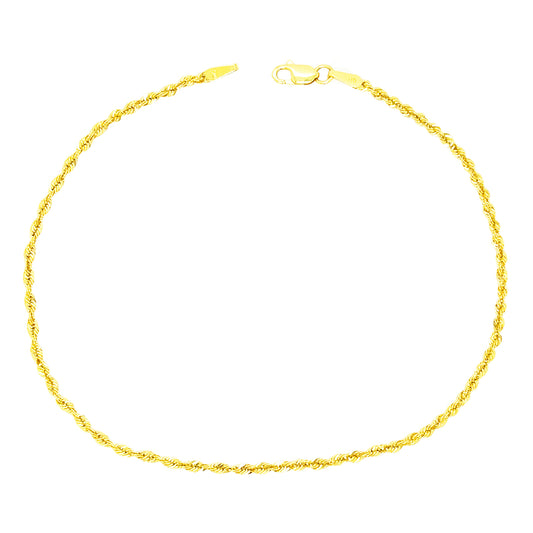 HOLLOW ROPE BRACELET 1.90 GM