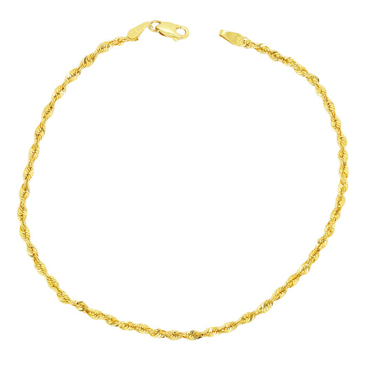 HOLLOW ROPE BRACELET 1.00 GM