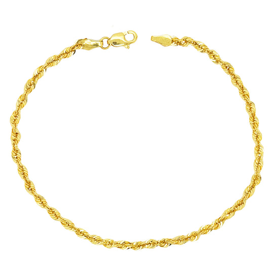 HOLLOW ROPE BRACELET 2.00 GM