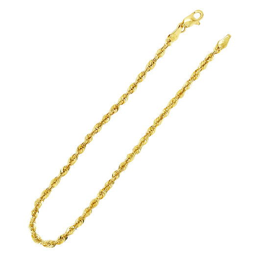 HOLLOW ROPE BRACELET 2.00 GM