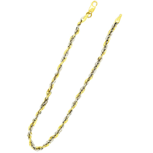 HOLLOW MILANO ROPE BRACELET 1.40 GM