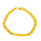 NUGGET BRACELET WITH PLAIN PLATE 44.10 GM