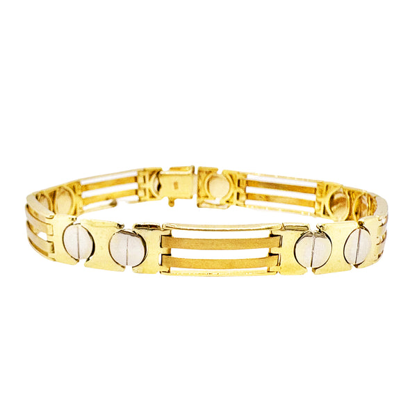 CUSTOM MADE BRACELET   (BOLTLIKE LINKS) ED02050