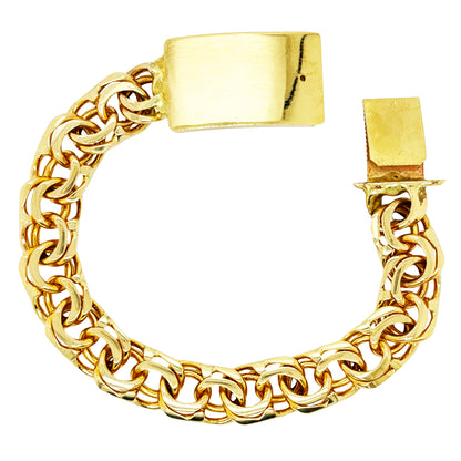 CHINO BRACELET WITH PLAIN PLATE ED05530