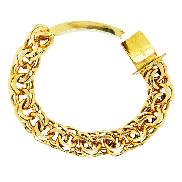 CHINO BRACELET WITH PLAIN PLATE ED005260