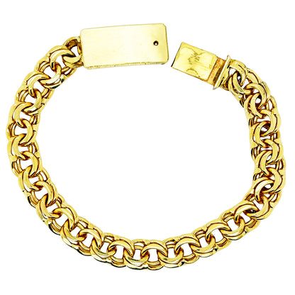 CHINO BRACELET WITH PLAIN PLATE ED01960