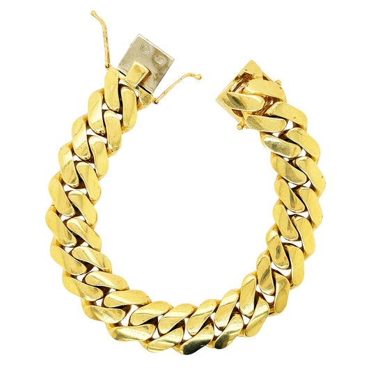 SOLID MIAMI CUBAN BRACELET 114.10 GM