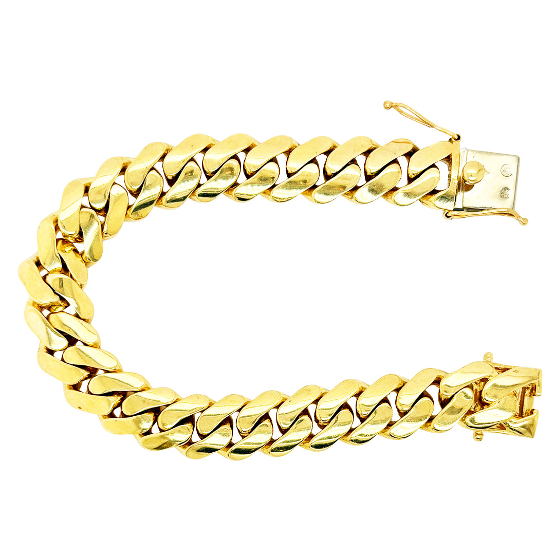 SOLID MIAMI CUBAN BRACELET 86.70 GM