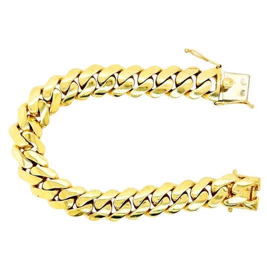 SOLID MIAMI CUBAN BRACELET 86.70 GM