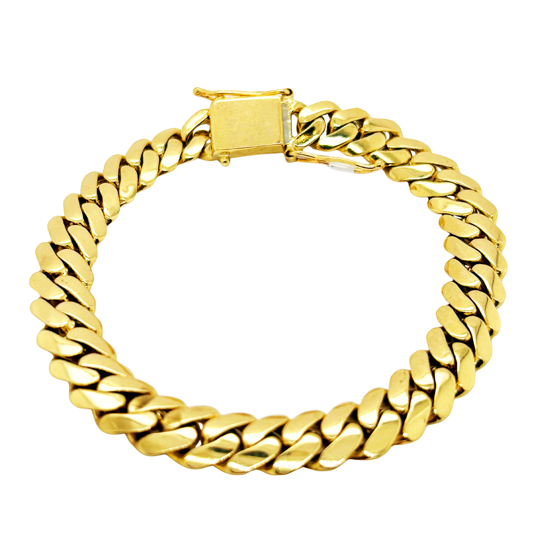 SOLID MIAMI CUBAN BRACELET 35.80 GM