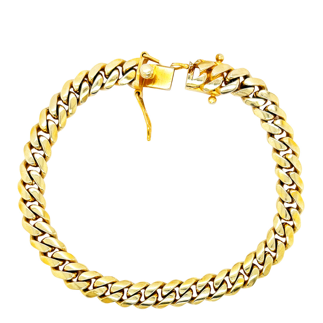 SOLID MIAMI CUBAN BRACELET 46.50 GM