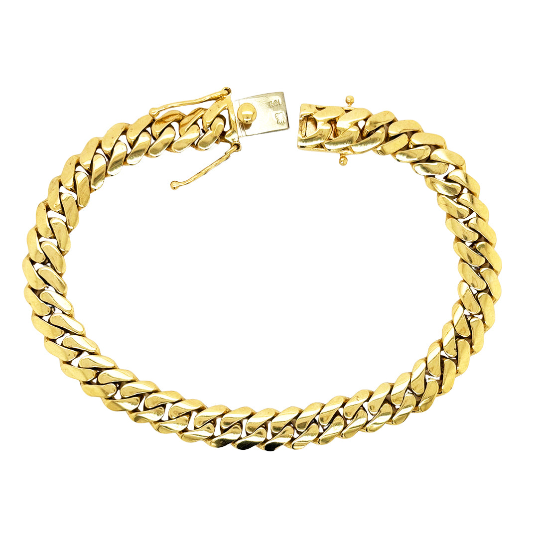 SOLID MIAMI CUBAN BRACELET 29.70 GM