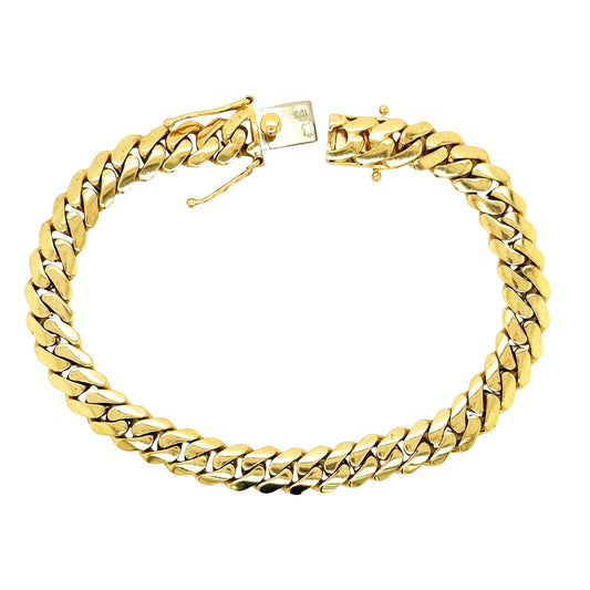 SOLID MIAMI CUBAN BRACELET 29.70 GM
