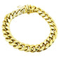 SEMI SOLID MIAMI CUBAN BRACELET 15.10 GM