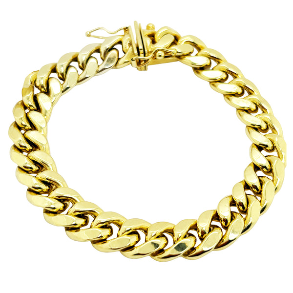 SEMI SOLID MIAMI CUBAN BRACELET ED0001510