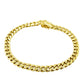 SEMI SOLID MIAMI CUBAN BRACELET 12.40 GM