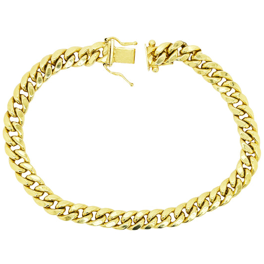 SEMI SOLID MIAMI CUBAN BRACELET 11.40 GM