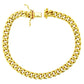 SEMI SOLID MIAMI CUBAN BRACELET ED00790