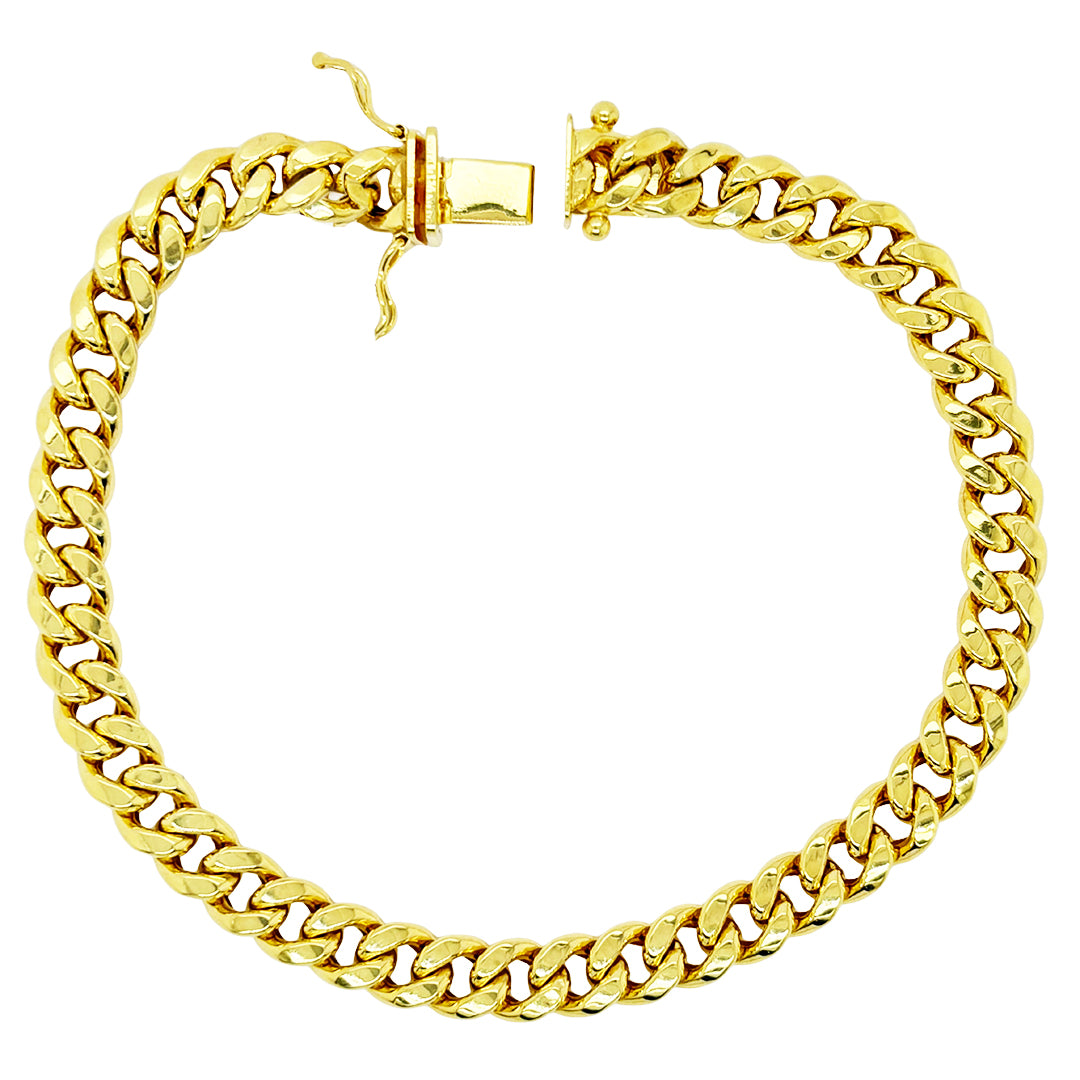 SEMI SOLID MIAMI CUBAN BRACELET ED00790