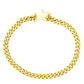 SEMI SOLID MIAMI CUBAN BRACELET 9.70 GM