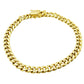 SEMI SOLID MIAMI CUBAN BRACELET 9.70 GM