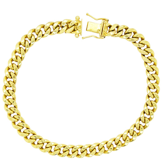 SEMI SOLID MIAMI CUBAN BRACELET 8.30 GM